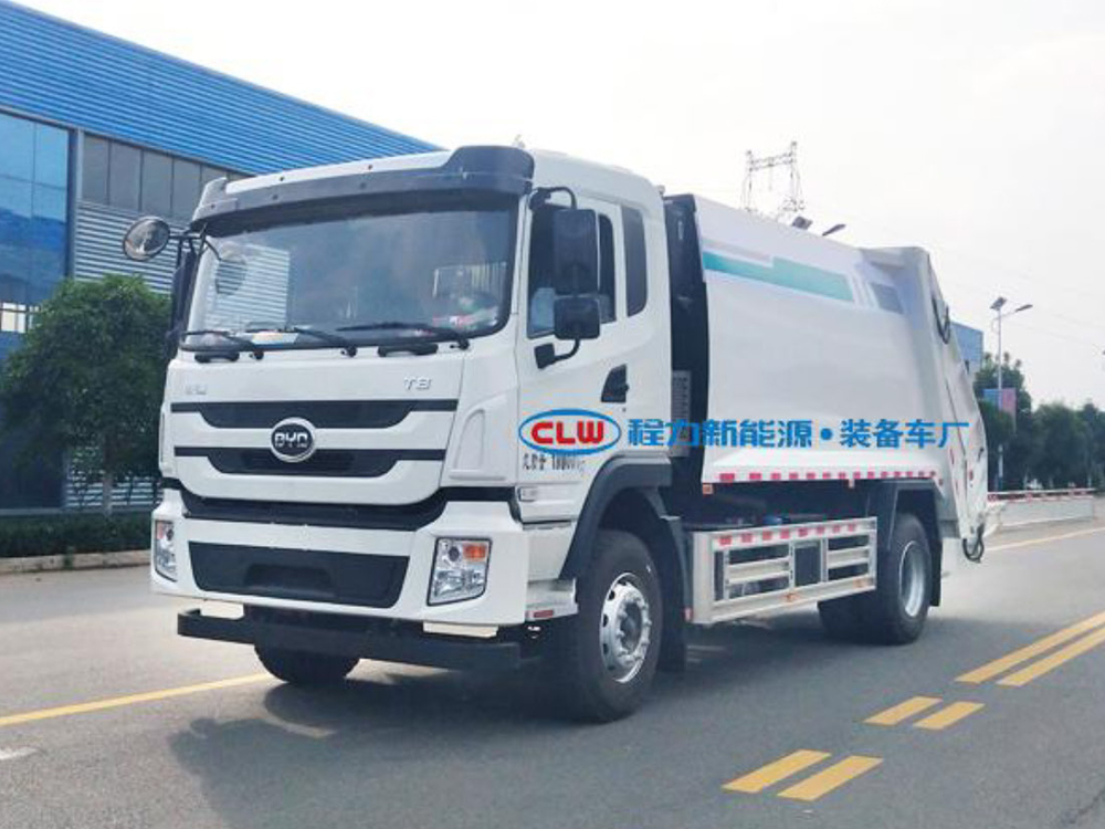 比亚迪T8纯电动压缩垃圾车
